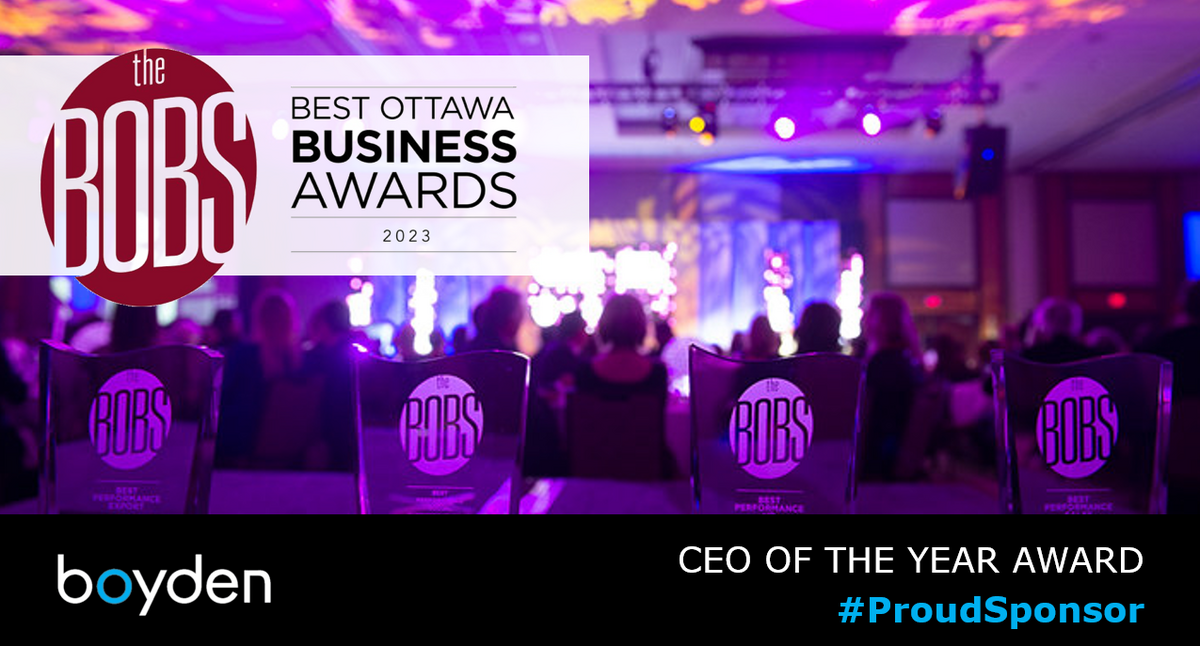 Boyden is proud to once again partner with the Best Ottawa Business