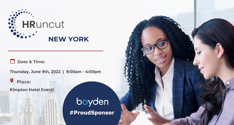 Boyden Joins as Sponsor of HRuncut New York Executive Search Boyden