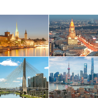 Apertura de oficinas en Suiza, Rusia, Brasil y Shanghái, China.