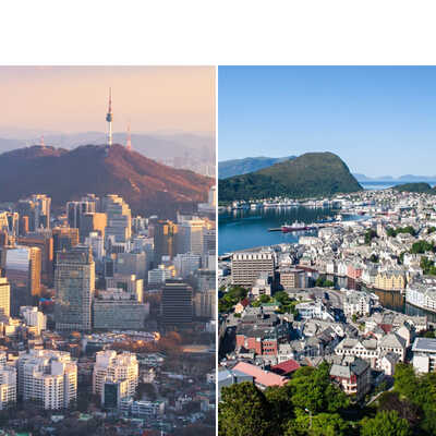 Offices open in South Korea and in the Nordic region.