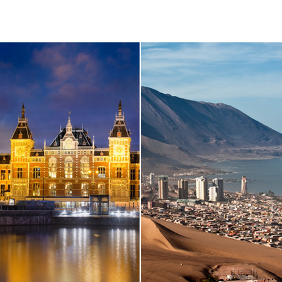 Eröffnung von Büros in den Niederlanden und Chile.