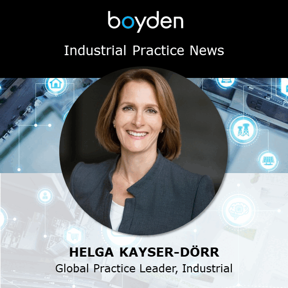Boyden Announces New Leaders for its Global Industrial Sector and Sub