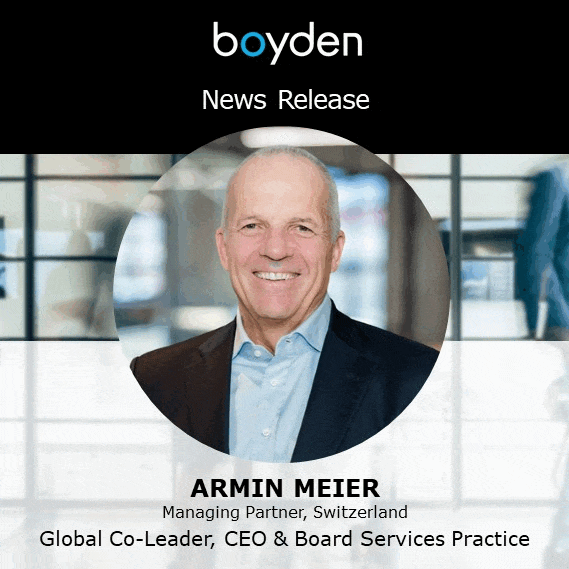 Boyden Congratulates New Global Practice Leaders as Specialization ...