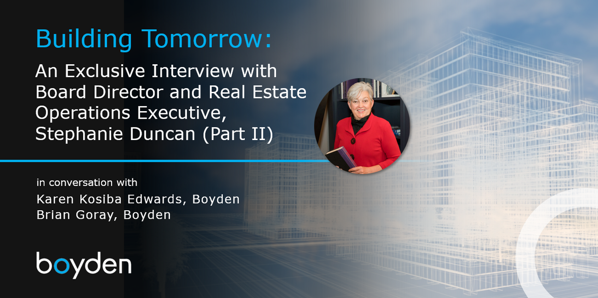 Building Tomorrow An Exclusive Interview with Board Director and Real