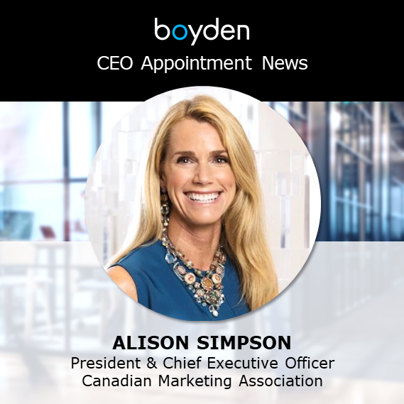 CMA names new president and CEO Executive Search Boyden