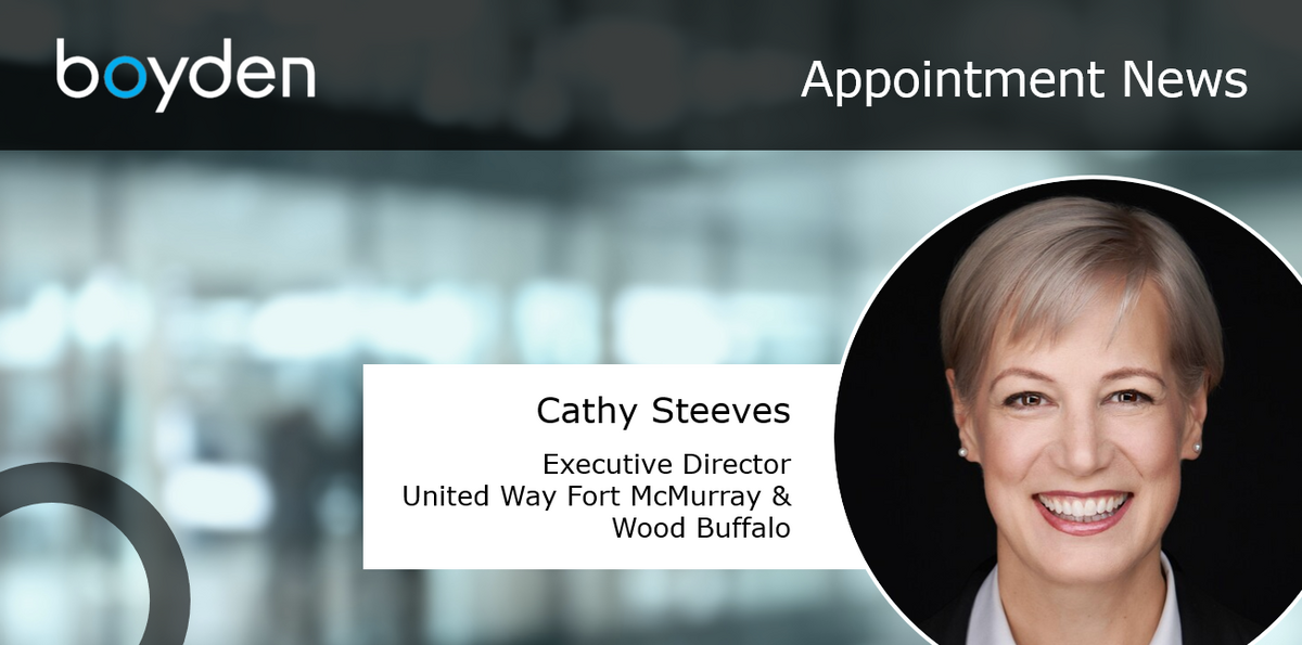 United Way Introduces Executive Director Executive Search Boyden